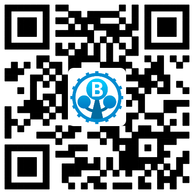 behaviac website's QR code